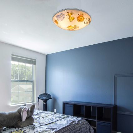 Globo - Dečije plafonsko svetlo 2xE27/60W/230V