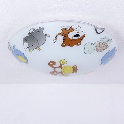 Globo - Dečije plafonsko svetlo 2xE27/60W/230V