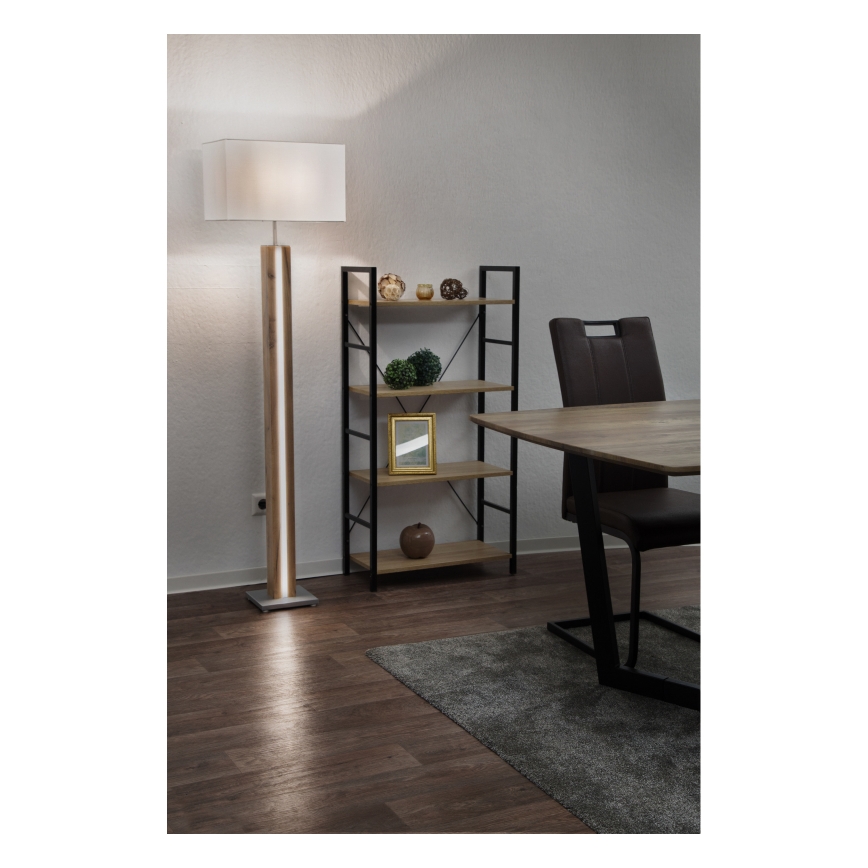 Globo - LED stojeća lampa LED/17W/230V + 1xE27/40W