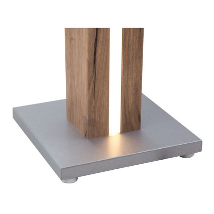 Globo - LED stojeća lampa LED/17W/230V + 1xE27/40W