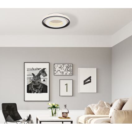 Globo - prigušiva LED stropna svetiljka LED/52W/230V 2700-6000K + daljinski upravljač