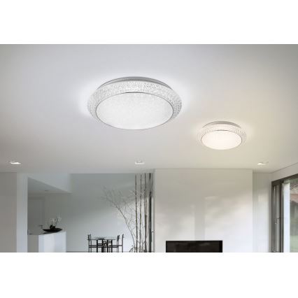 Globo - LED prigušiva plafonska svetiljka LED/40W/230V 3000-6000K + daljinski upravljač
