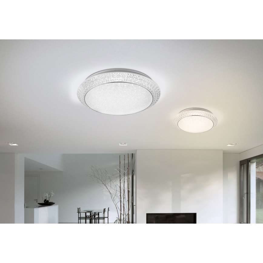 Globo - LED prigušiva plafonska svetiljka LED/40W/230V 3000-6000K + daljinski upravljač