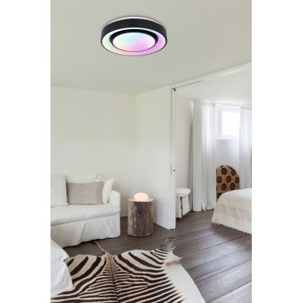 Globo - LED RGBW prigušiva plafonska svetiljka LED/24W/230V 3000-6500K+ daljinski upravljač