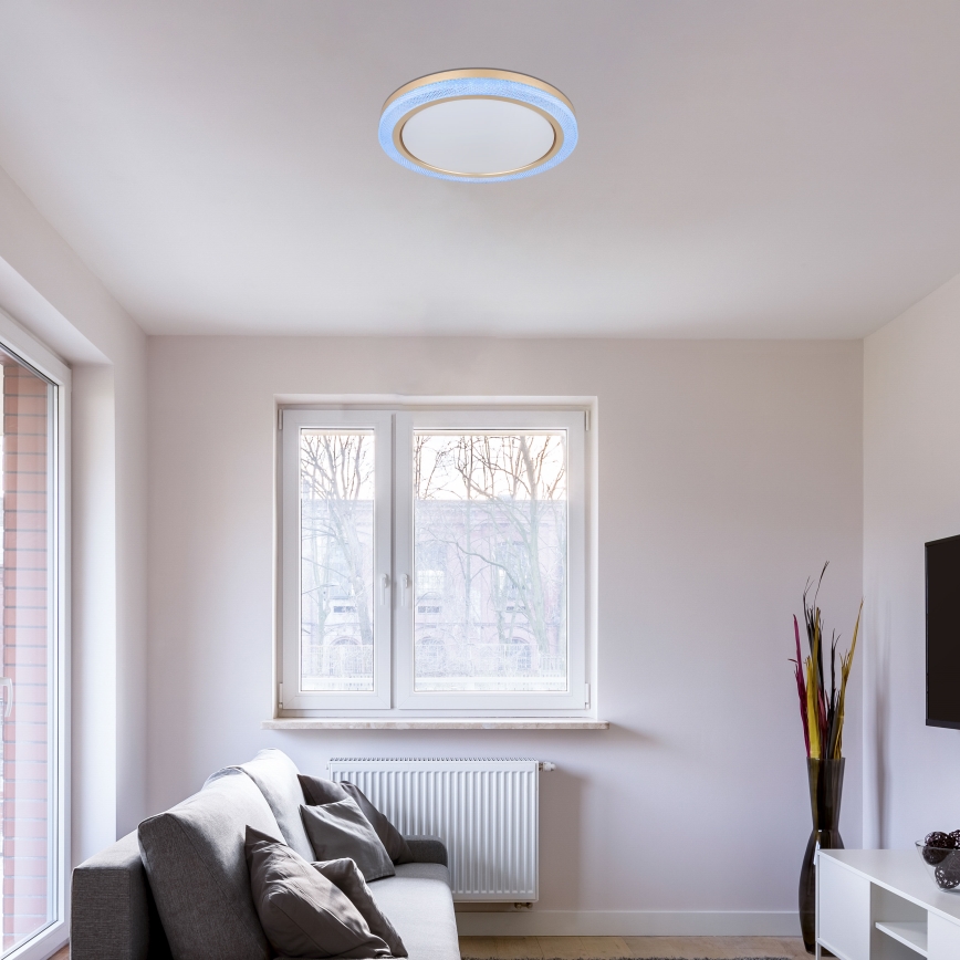 Globo - LED RGBW prigušiva plafonska svetiljka LED/20W/230V 2700-6500K + daljinski upravljač