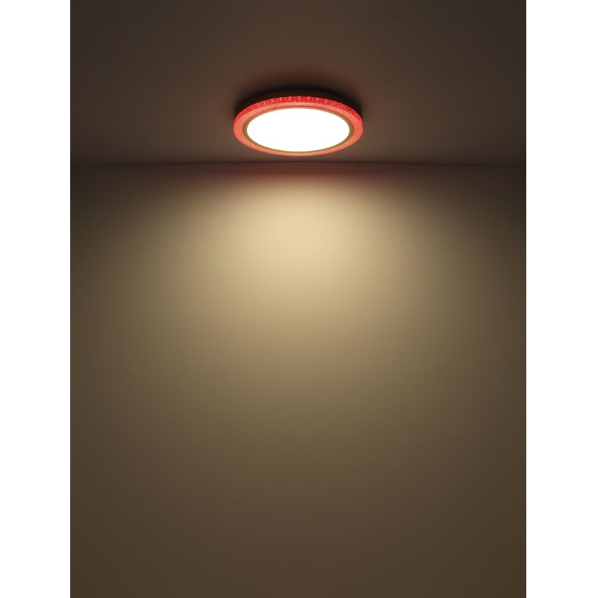 Globo - LED RGBW prigušiva plafonska svetiljka LED/20W/230V 2700-6500K + daljinski upravljač
