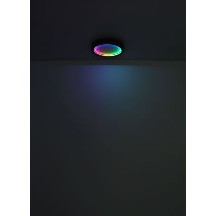 Globo - LED RGBW prigušiva stropna svetiljka LED/24W/230V 2700-6000K + daljinski upravljač