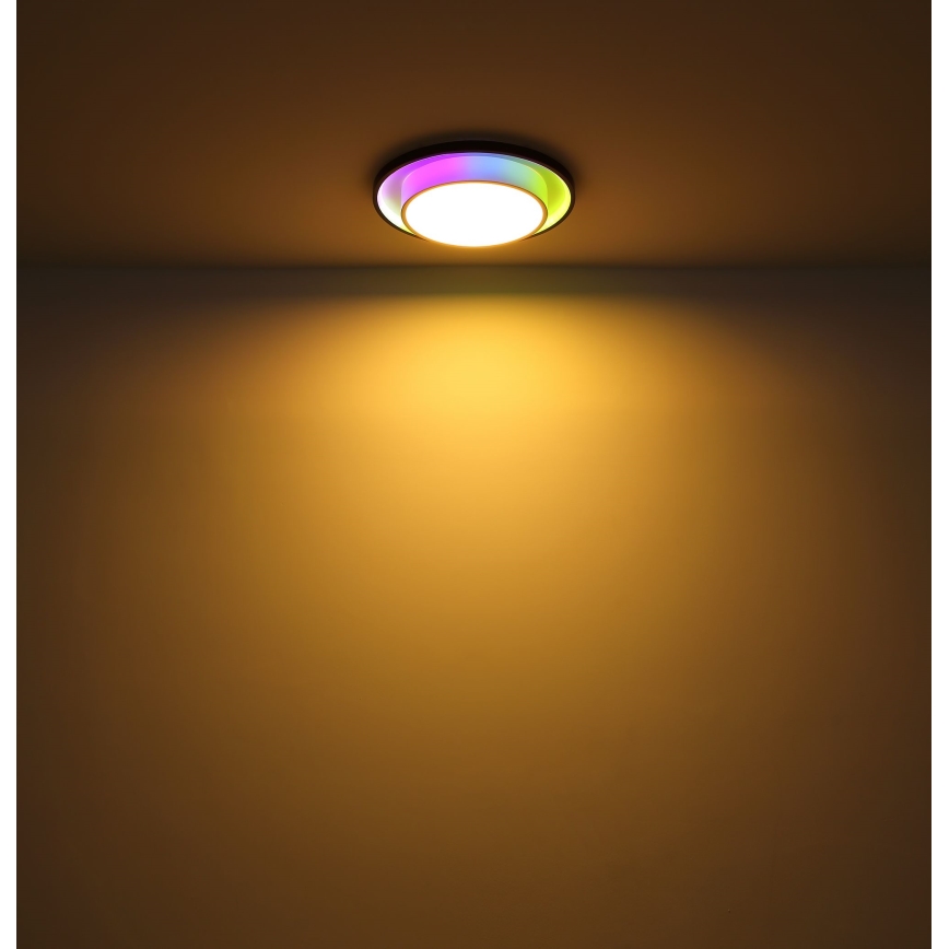 Globo - LED RGBW prigušiva plafonska svetiljka LED/21W/230V 2700-6500K+ daljinski upravljač