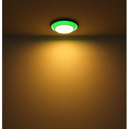 Globo - LED RGBW prigušiva plafonska svetiljka LED/21W/230V 2700-6500K+ daljinski upravljač