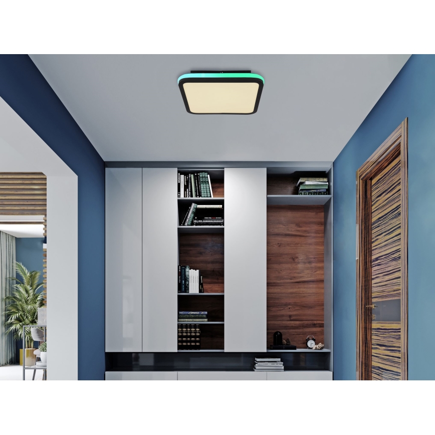 Globo - LED RGBW prigušiva plafonska svetiljka LED/40W/230V 2700-6500K + daljinski upravljač