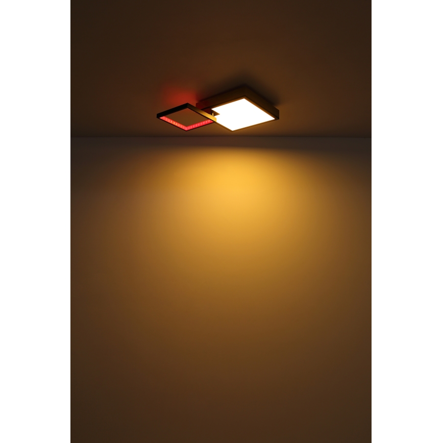 Globo - LED RGBW prigušiva svetiljka LED/21W/230V + LED/3W 2700-6500K + daljinski upravljač