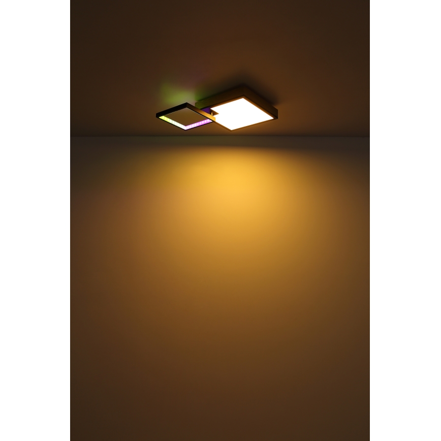 Globo - LED RGBW prigušiva svetiljka LED/21W/230V + LED/3W 2700-6500K + daljinski upravljač