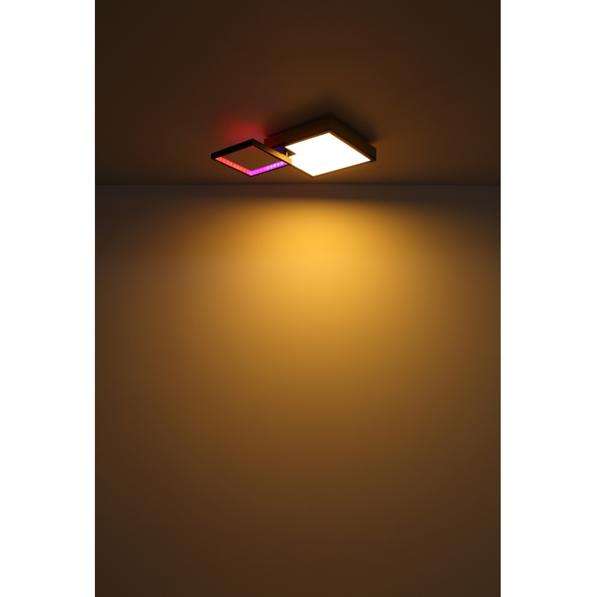 Globo - LED RGBW prigušiva svetiljka LED/21W/230V + LED/3W 2700-6500K + daljinski upravljač