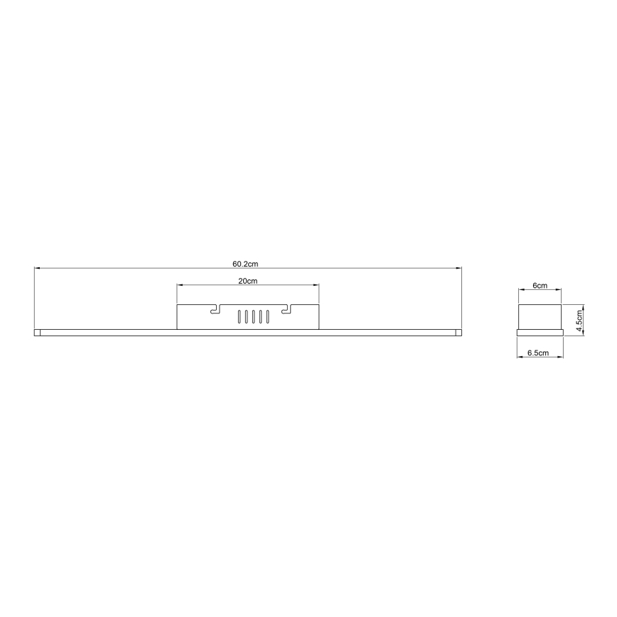 Globo - LED kupatilsko plafonsko svetlo LED/12W/230V IP44