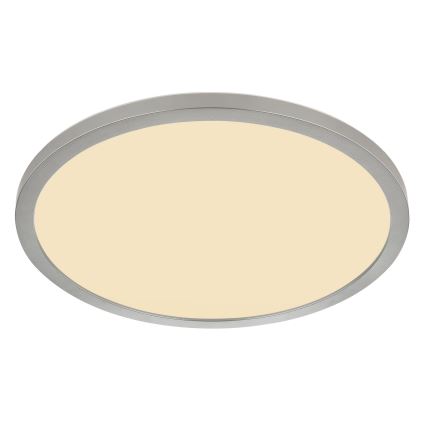 Globo - LED prigušiva kupatilska plafonska lampa LED/18W/230V prečnika 29,4 cm IP44 mat hrom