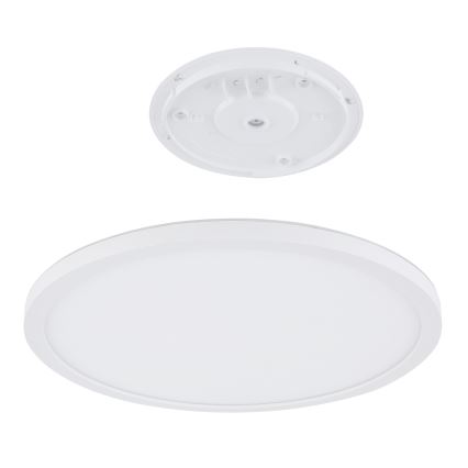 Globo - LED prigušiva kupatilska plafonska svetiljka LED/18W/230V fi 29,4 cm IP44 bela