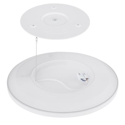 Globo - LED prigušiva kupatilska plafonska svetiljka LED/18W/230V fi 29,4 cm IP44 bela
