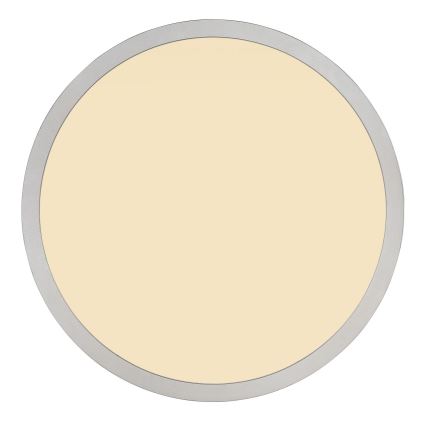 Globo - prigušiva LED kupatilska stropna svetiljka LED/24W/230V prečnik 42 cm IP44 mat hrom