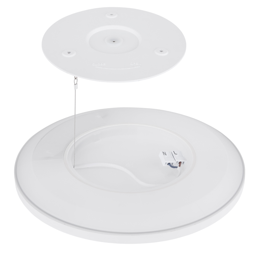 Globo - prigušiva LED plafonska svetiljka za kupatilo LED/24W/230V prečnika 42 cm IP44 bela