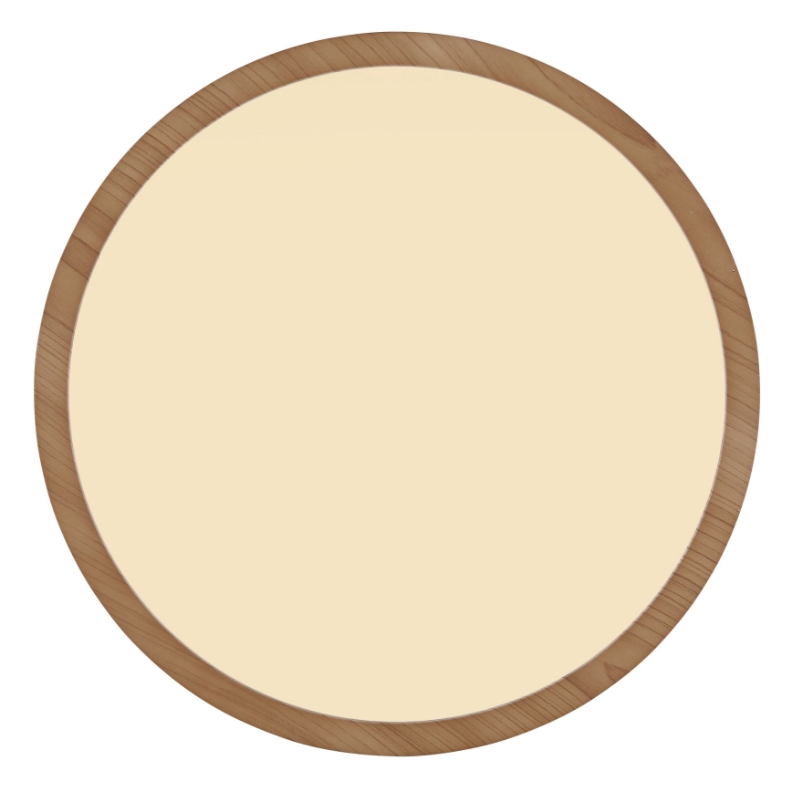 Globo - LED prigušiva plafonska svetiljka za kupatilo LED/24W/230V prečnik 42 cm IP44 braon