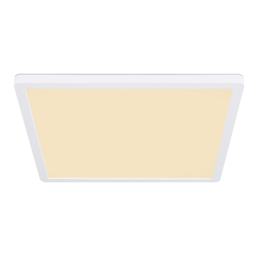 Globo - LED prigušiva stropna svetiljka za kupatilo LED/18W/230V 29,4x29,4 cm IP44 bela