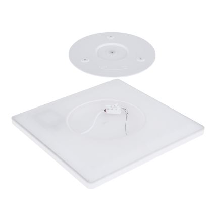 Globo - LED prigušiva stropna svetiljka za kupatilo LED/18W/230V 29,4x29,4 cm IP44 bela