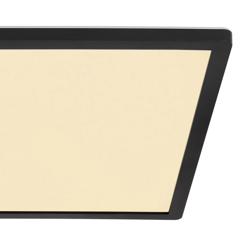 Globo - LED prigušiva plafonsko svetlo za kupatilo LED/24W/230V 42x42 cm IP44 crna