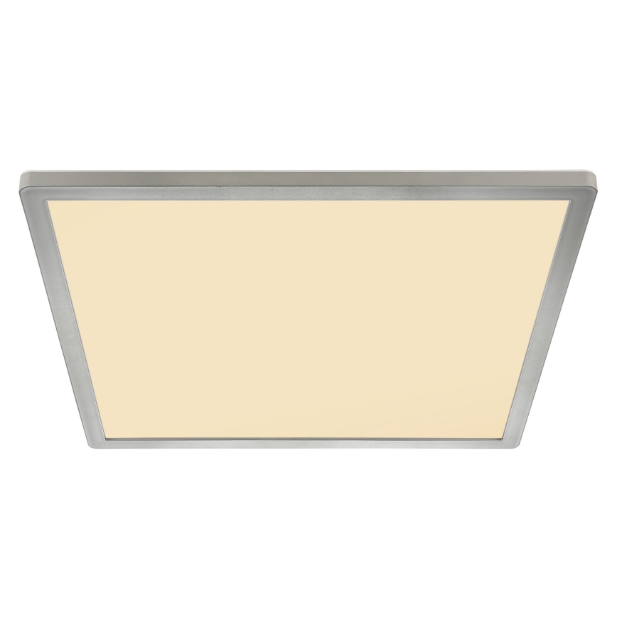 Globo - LED prigušiva kupatilska plafonska svetiljka LED/24W/230V 42x42 cm IP44 mat hrom
