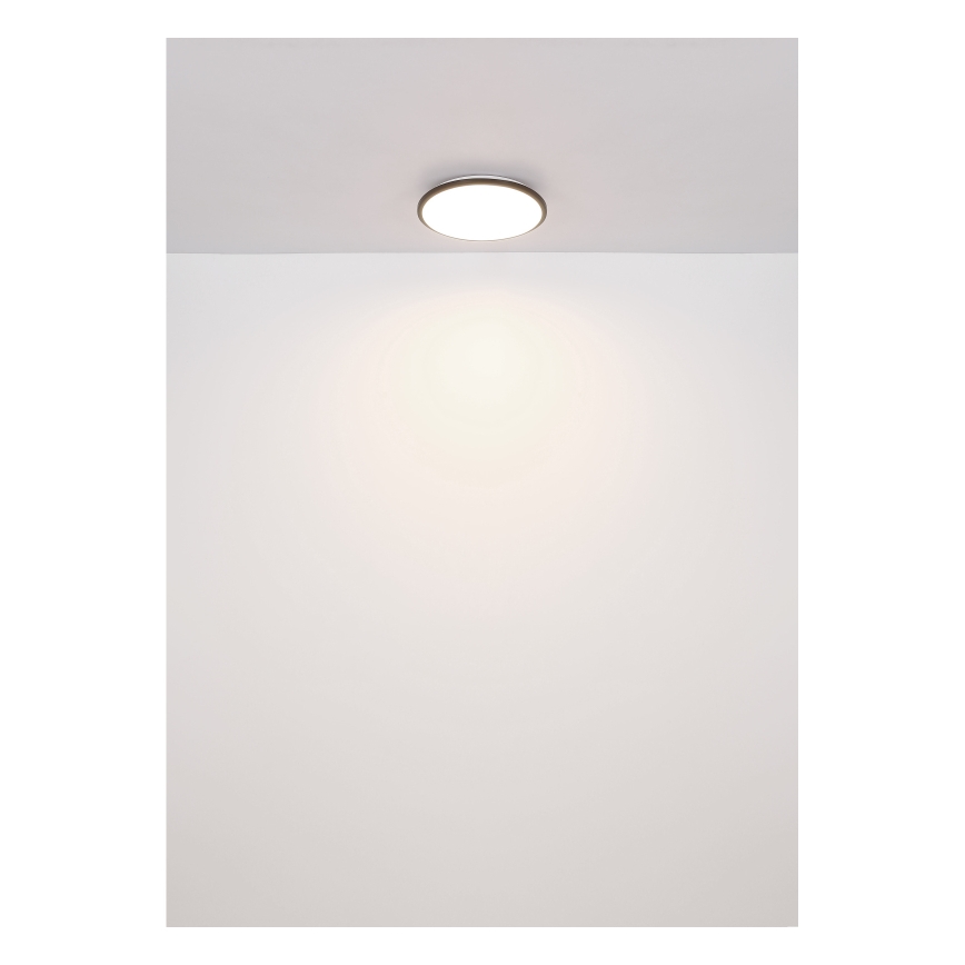 Globo - LED plafonsko svetlo LED/18 W/230 V/4000 K/prečnik 35 cm/crno