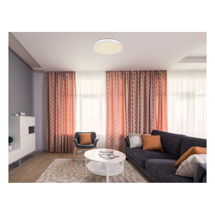Globo - prigušiva LED plafonska lampa LED/24W/230V + daljinski upravljač