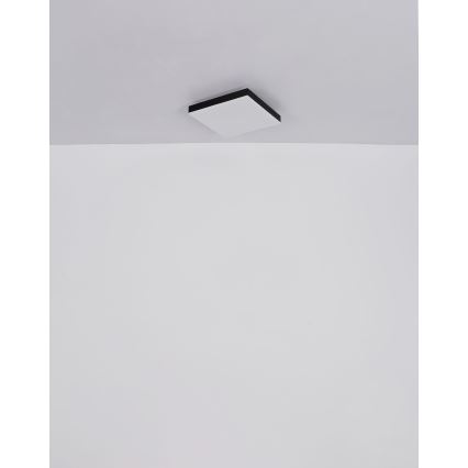 Globo - LED Prigušiva plafonska svetiljka LED/24W/230V 2700-6500K crna + daljinski upravljač