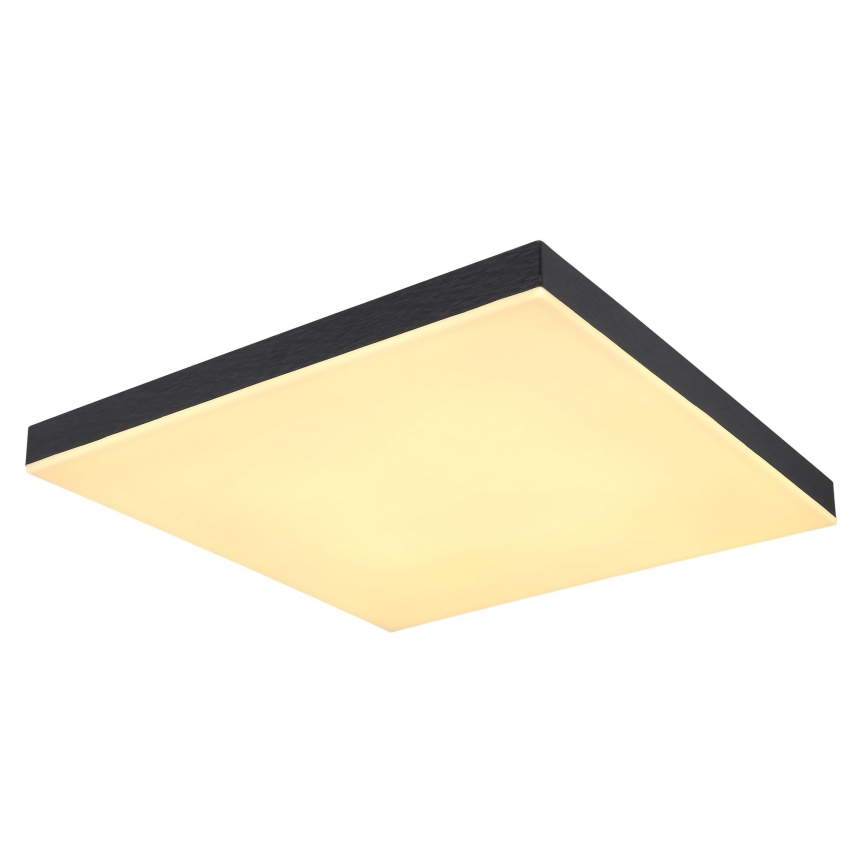 Globo - LED Prigušiva plafonska svetiljka LED/24W/230V 2700-6500K crna + daljinski upravljač