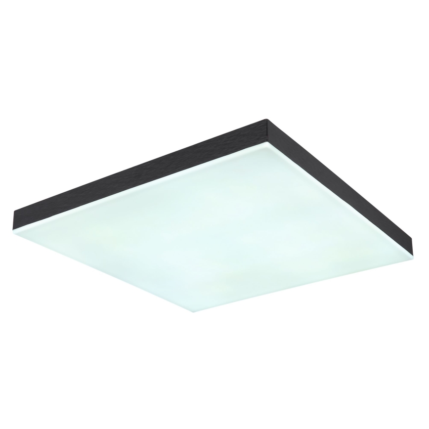 Globo - LED Prigušiva plafonska svetiljka LED/24W/230V 2700-6500K crna + daljinski upravljač