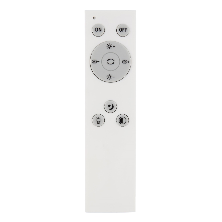 Globo - LED Prigušiva plafonska svetiljka LED/24W/230V 2700-6500K crna + daljinski upravljač