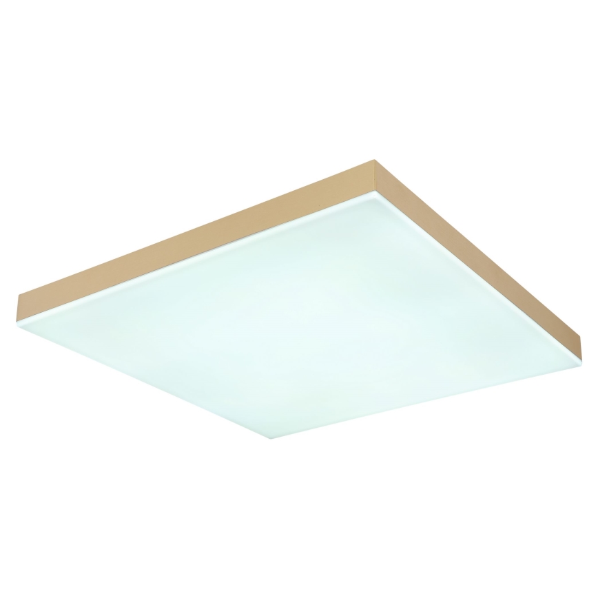 Globo - LED prigušiva plafonska lampa LED/24W/230V 2700-6500K zlatna + daljinski upravljač
