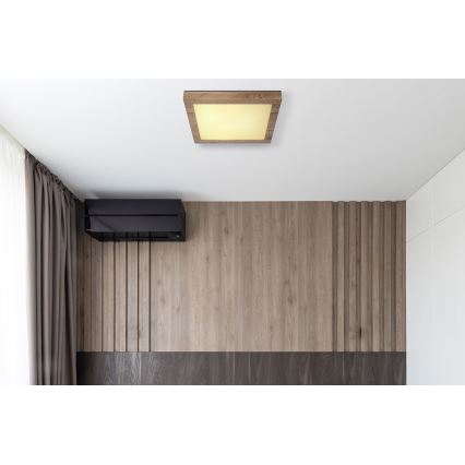 Globo - LED stropna svetiljka LED/16W/230V braon