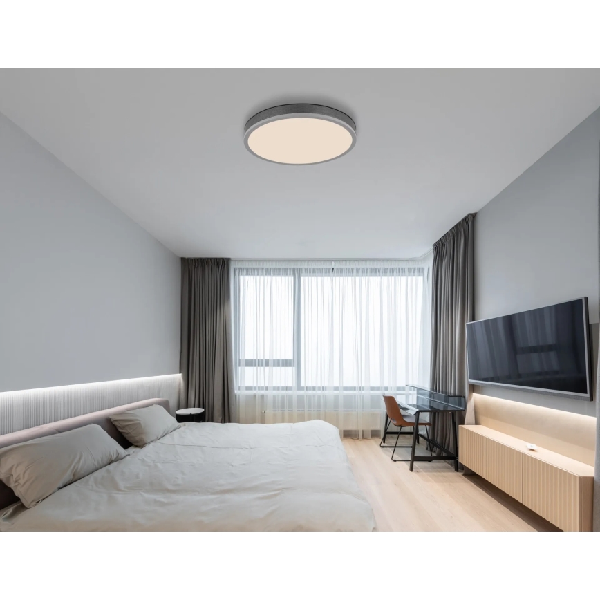 Globo - LED prigušiva stropna svetiljka LED/24W/230V 2700-6500K pr. 45 cm + daljinski upravljač