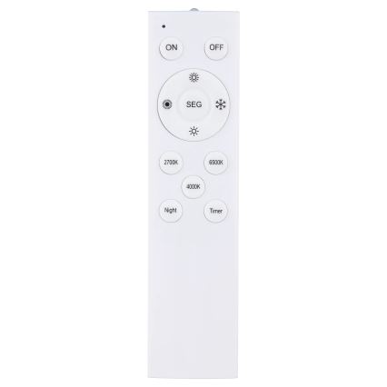 Globo - LED prigušiva plafonska svetiljka LED/36W/230V 2700-6500K 30x120 cm + daljinski upravljač