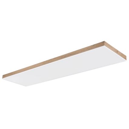 Globo - LED prigušiva stropna svetiljka LED/36W/230V 2700-6500K braon/bela + daljinski upravljač