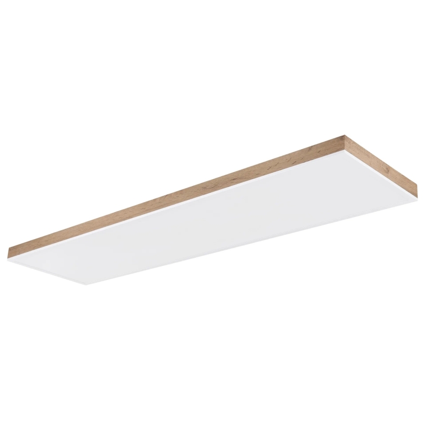 Globo - LED prigušiva stropna svetiljka LED/36W/230V 2700-6500K braon/bela + daljinski upravljač