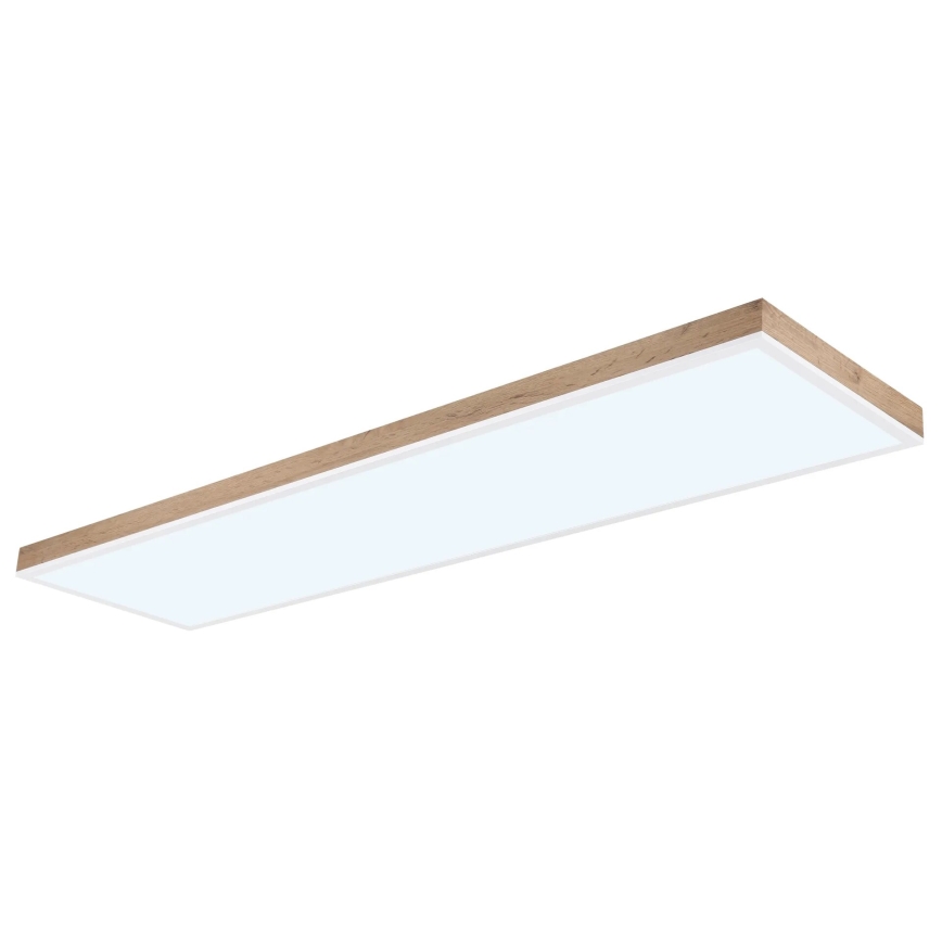 Globo - LED prigušiva stropna svetiljka LED/36W/230V 2700-6500K braon/bela + daljinski upravljač