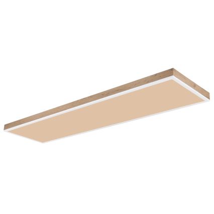 Globo - LED prigušiva stropna svetiljka LED/36W/230V 2700-6500K braon/bela + daljinski upravljač