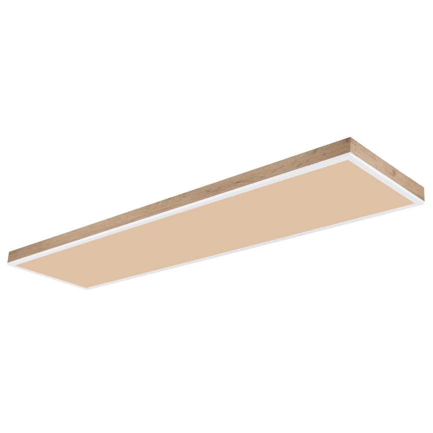Globo - LED prigušiva stropna svetiljka LED/36W/230V 2700-6500K braon/bela + daljinski upravljač