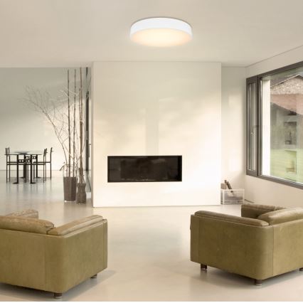 Globo - LED prigušiva plafonska svetiljka LED/24W/230V 3000-6000K + daljinski upravljač