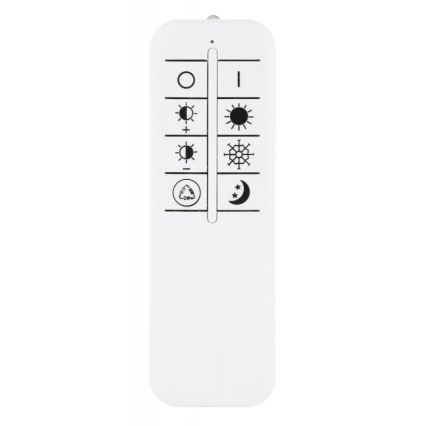 Globo - LED prigušiva plafonska svetiljka LED/40W/230V 2700-6500K + daljinski upravljač