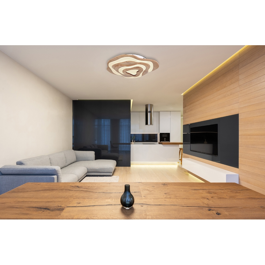 Globo - LED prigušiva plafonska svetiljka LED/40W/230V 2700-6000K + daljinski upravljač
