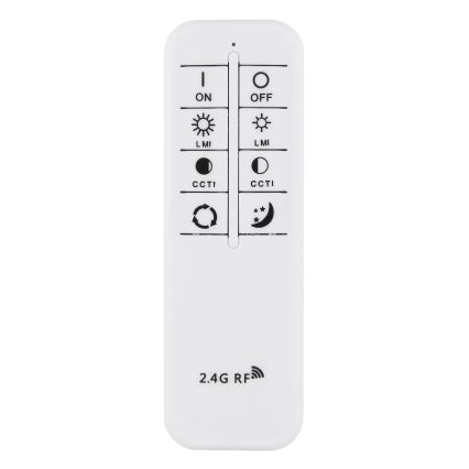 Globo - LED prigušiva plafonska svetiljka LED/40W/230V 2700-6000K + daljinski upravljač