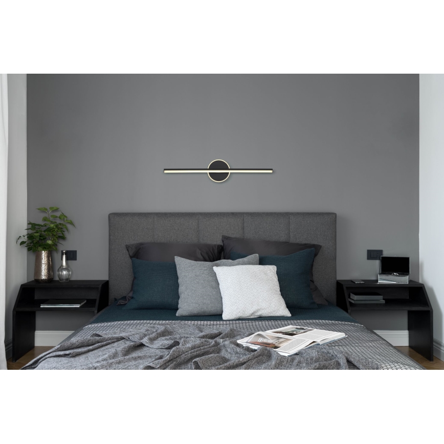 Globo - LED osvetljenje za kupatilsko ogledalo, LED/10W/230V, 60,8 cm, IP44, crna