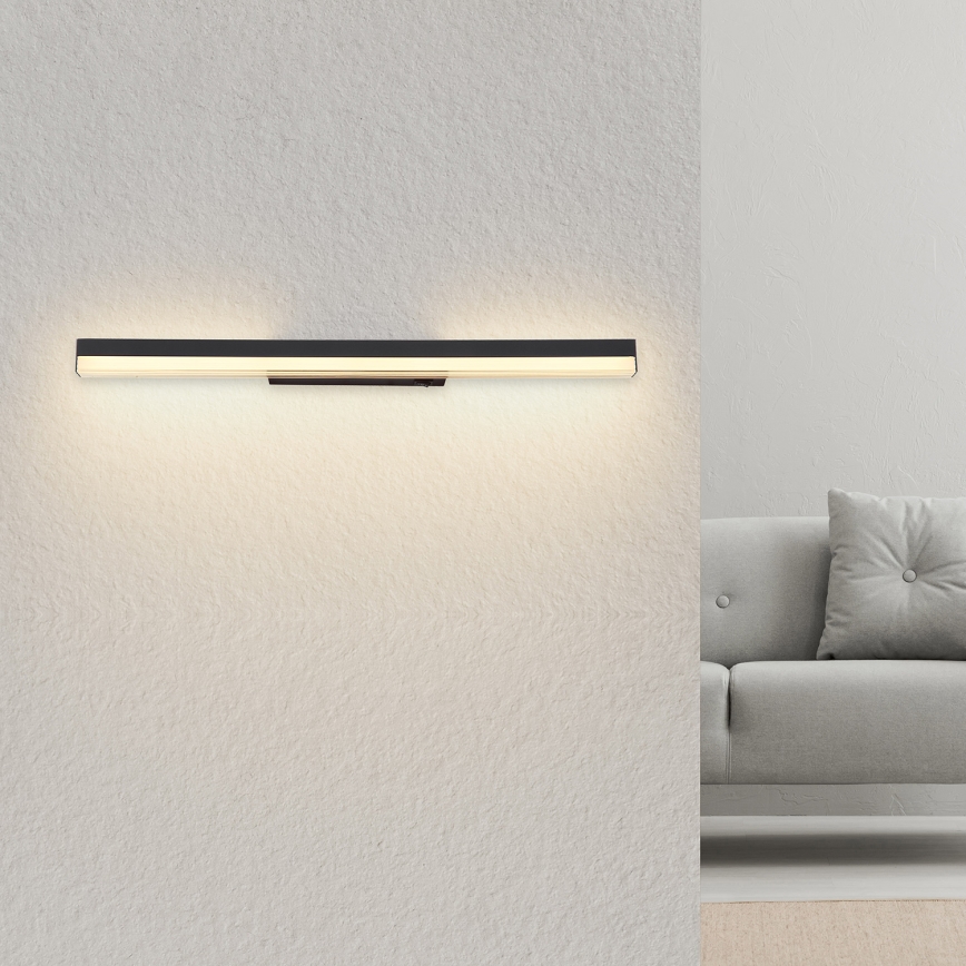 Globo - LED zidno svetlo LED/12W/230V 3000/6000K 60 cm crno
