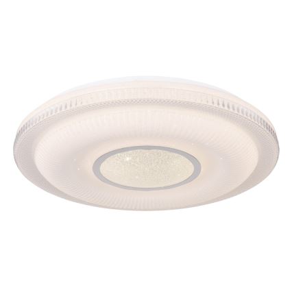 Globo - prigušiva LED stropna svetiljka LED/30W/230V 3000-6500K prečnik 50 cm bela Wi-Fi Tuya + daljinski upravljač